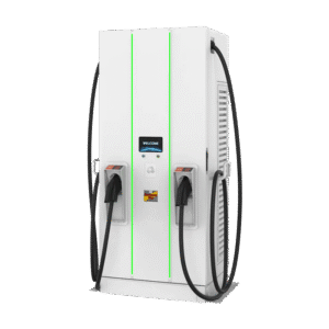 Buy EV Charger MES ZR Series 120kW Level 3 DC 3ph 480V CCS1 Dual Port EV Fast Charger & Pedestal Unit