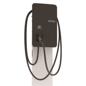 Buy EV Charger MES ZR Series 48A Level 2 RFID Access w/Pedestal