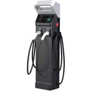 Buy EV Charger MES TS Series 160A (2x80A) Level 2 RFID Access Dual Port & Pedestal Unit