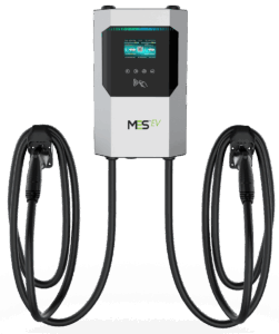 Buy EV Charger MES LH Series 80A Level 2 RFID Access Dual Port