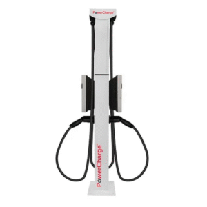 Buy EV’s Chargers PowerCharge Energy 80A Level 2 Networked w/Dual Units & Retractor Pedestal