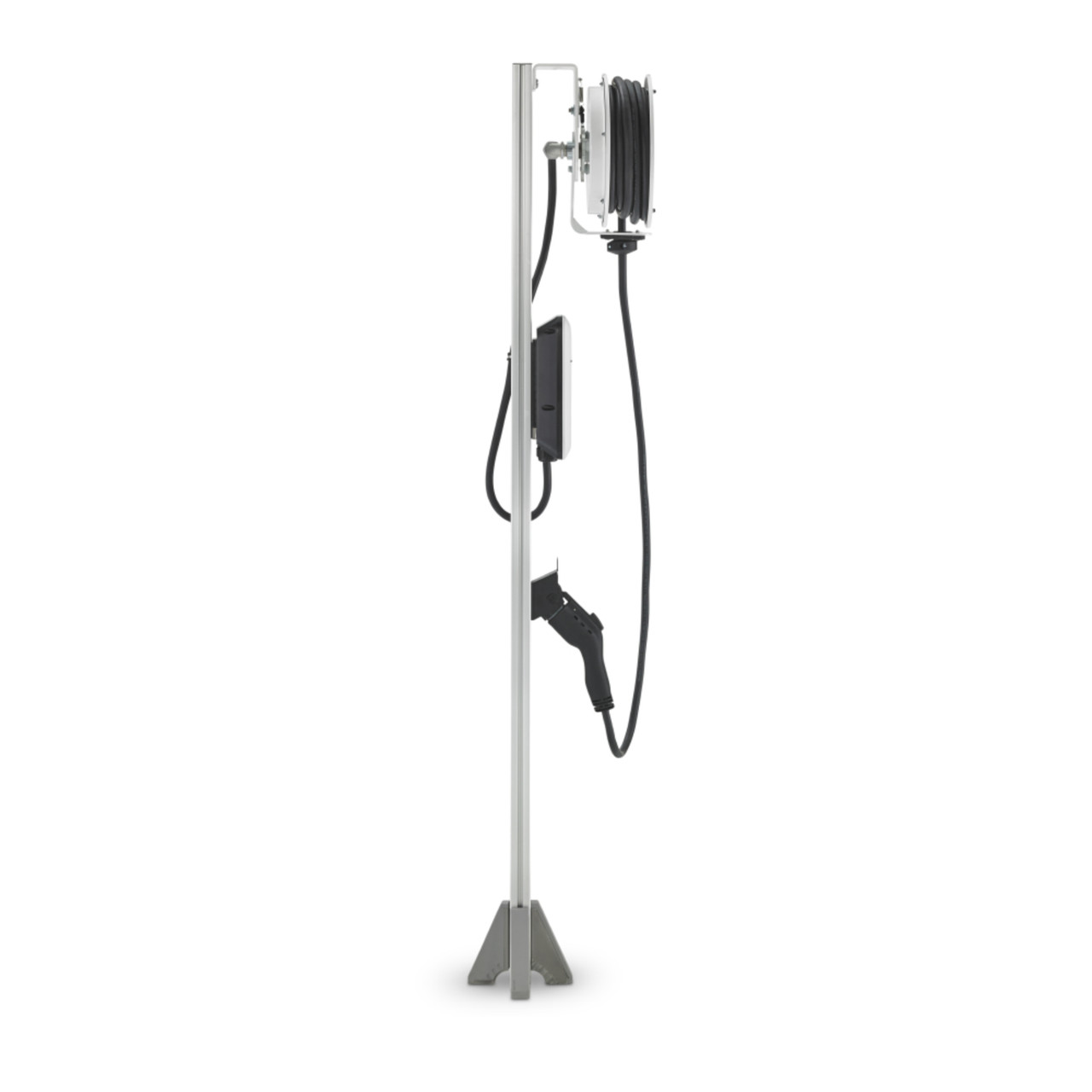 Buy EV's Chargers EvoCharge iEVSE Plus 24A Level 2 RFID Access w/Pedestal & EvoReel