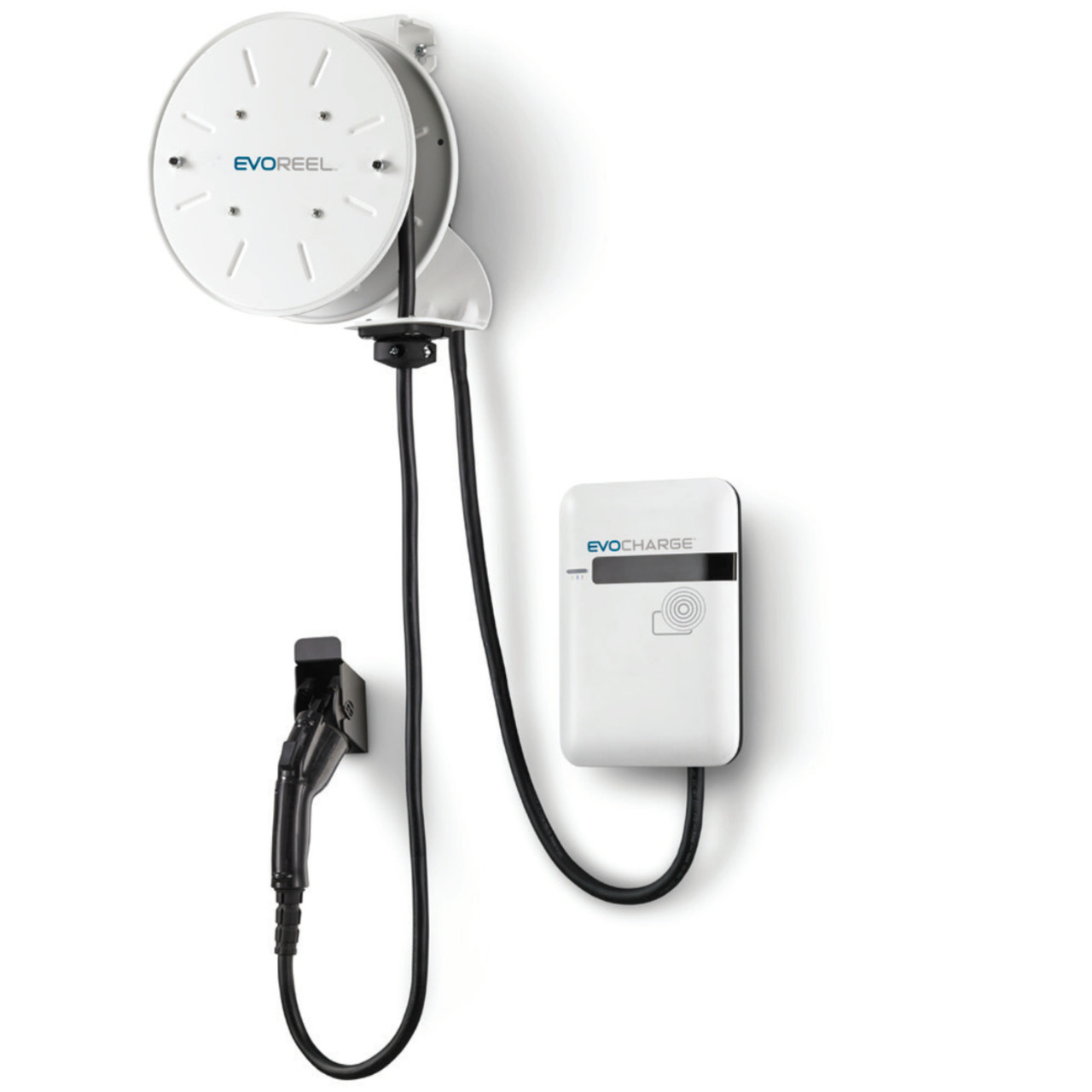 Buy EV's Chargers EvoCharge iEVSE Plus 24A Level 2 RFID Access w/EvoReel